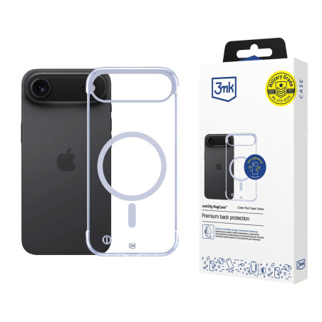 Kryt 3mk Just20g MagCase pro iPhone 17 Air – transparentní