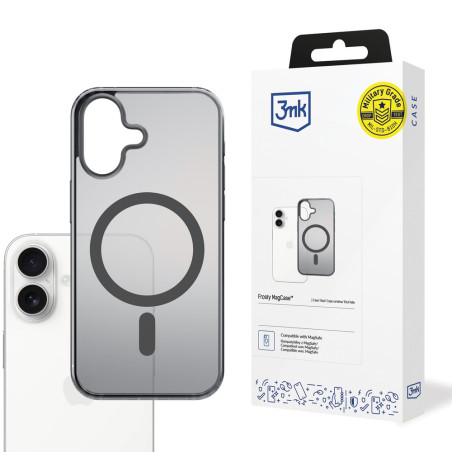Kryt 3mk Frosty MagCase pro iPhone 17 – černá