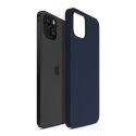 Kryt 3mk Silicone Case pro iPhone 15 - navy blue