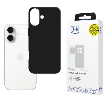 Kryt 3mk Matt Case Pro iPhone 17 - matná černá