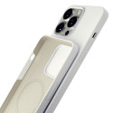 Kryt 3mk HARDY Silicone MagCase pro iPhone 14 Pro Max - bílá