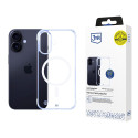 Kryt 3mk Just20g MagCase pro iPhone 16 Plus – transparentní