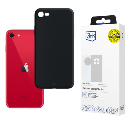Kryt 3mk Matt Case Pro iPhone SE 2022 – matná černá