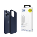 Kryt 3mk SILICONE CASE iPhone 15 Pro - navy blue