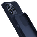 Kryt 3mk SILICONE CASE iPhone 15 Pro - navy blue