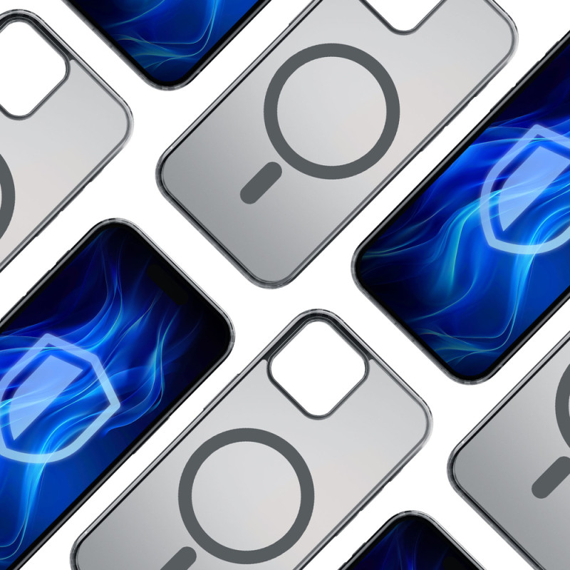 Kryt 3mk PROTECTION Frosty MagCase pro iPhone 15 Plus - černý