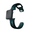 Řemínek 3mk Silicone pro Apple Watch 42/44/45/49 mm - zelená