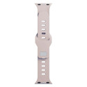 3mk silikonový řemínek pro Apple Watch 42/44/45/49 mm - beige