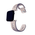 3mk silikonový řemínek pro Apple Watch 42/44/45/49 mm - beige