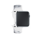 Řemínek 3mk Silicone Watch Strap pro Apple Watch - white