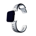 Řemínek 3mk Silicone Watch Strap pro Apple Watch - white