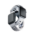 Řemínek 3mk Silicone Watch Strap pro Apple Watch - white