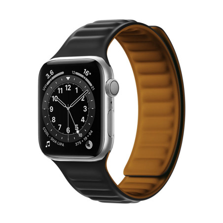 Řemínek Hurtel MAGNETIC STRAP pro Apple Watch 38/40mm černá
