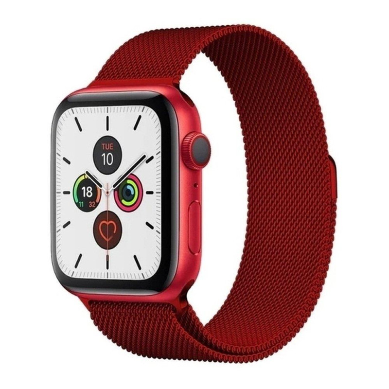 Řemínek Hurtel MAGNETIC STRAP pro Apple Watch 38/40mm - červený