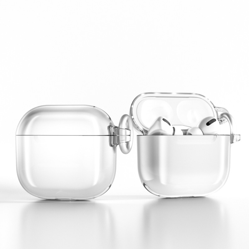 Pouzdro Hurtel AirPods 4 Case pro AirPods 4 - transparentní