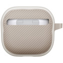 Kryt UNIQ CLYDE LOCK pro AirPods 4 – béžový