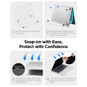 Pouzdro Spigen AIRSKIN pro MacBook Air 13" (2023-2026) - půlprůhledn