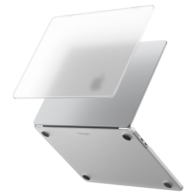 Pouzdro Spigen AIRSKIN pro MacBook Air 13" 2023/2024/2025/2026 - průhledné