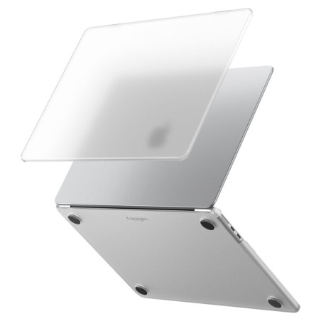 Pouzdro Spigen AirSkin pro MacBook Air 13" 2023-2026 - průhledné