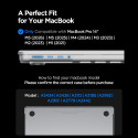 Pouzdro Spigen AirSkin pro MacBook Pro 14" – průhledné matné