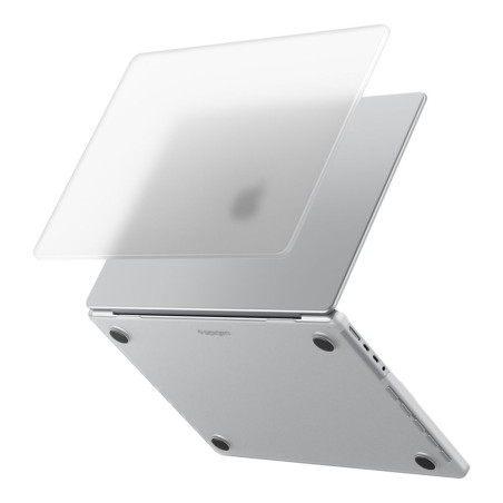 Pouzdro Spigen AirSkin pro MacBook Pro 16" - průhledné matné