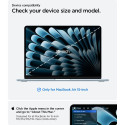 Pouzdro Spigen URBAN FIT pro MacBook Air 15" - šedé