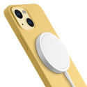 Kryt 3mk HARDY Silicone MagCase iPhone 15 Plus žlutá