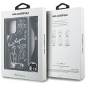 Kryt Karl Lagerfeld pro iPhone 16 – černý