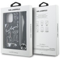 Kryt Karl Lagerfeld Crossbody pro iPhone 16 Pro - černý