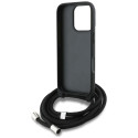 Karl Lagerfeld crossbody pouzdro iPhone 16 Pro - šedé