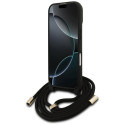 Kryt Guess 4G Big Logo Cord Crossbody iPhone 17 - hnědý