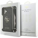 Kryt Guess 4G BIG LOGO CORD pro iPhone 17 - černý