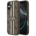 Kryt Guess 4G PRINTED STRIPES iPhone 17 - brown