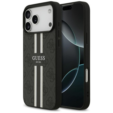 Kryt Guess 4G PRINTED STRIPES MagSafe pro iPhone 17 Pro Max