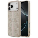 Kryt Guess 4G Printed Stripes pro iPhone 17 Pro Max - růžový