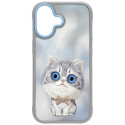 Kryt Nimmy BIG EYED PET 2.0 pro iPhone 17 - šedý