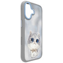 Kryt Nimmy BIG EYED PET 2.0 pro iPhone 17 - šedý