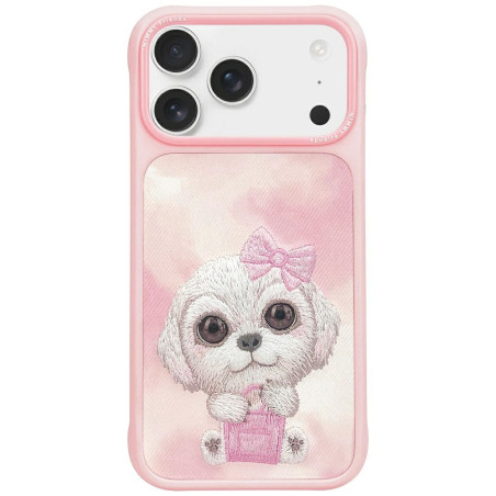 Kryt Nimmy NIMMY BIG EYED PET 2.0 pro iPhone 17 Pro Max - růžová