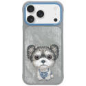 Kryt Nimmy Big Eyed Pet 2.0 pro iPhone 17 Pro - šedá