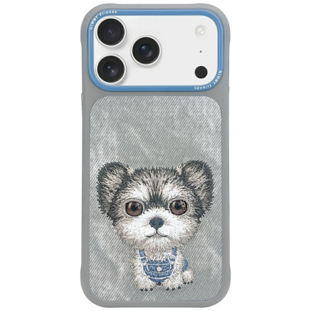 Kryt Nimmy Big Eyed Pet 2.0 pro iPhone 17 Pro - šedá
