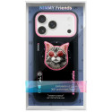 Kryt Nimmy COOL CAT pro iPhone 17 - black/pink