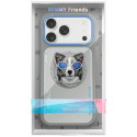Kryt Nimmy COOL DOG MagSafe iPhone 17 Pro - šedý