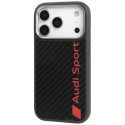 Kryt Audi R8 Carbon Fiber MagSafe pro iPhone 17 Pro černý