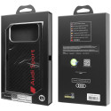 Kryt Audi CARBON FIBER MagSafe pro iPhone 17 Pro Max - černý