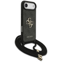 Kryt Guess 4G BIG LOGO CORD iPhone 17 Air - black