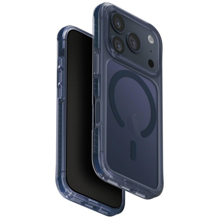 Kryt UNIQ COMBAT Magclick pro iPhone 17 Pro - modrý