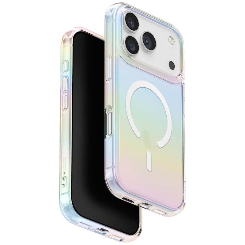 Kryt UNIQ IRidescia Magclick pro iPhone 17 Pro - multicolor