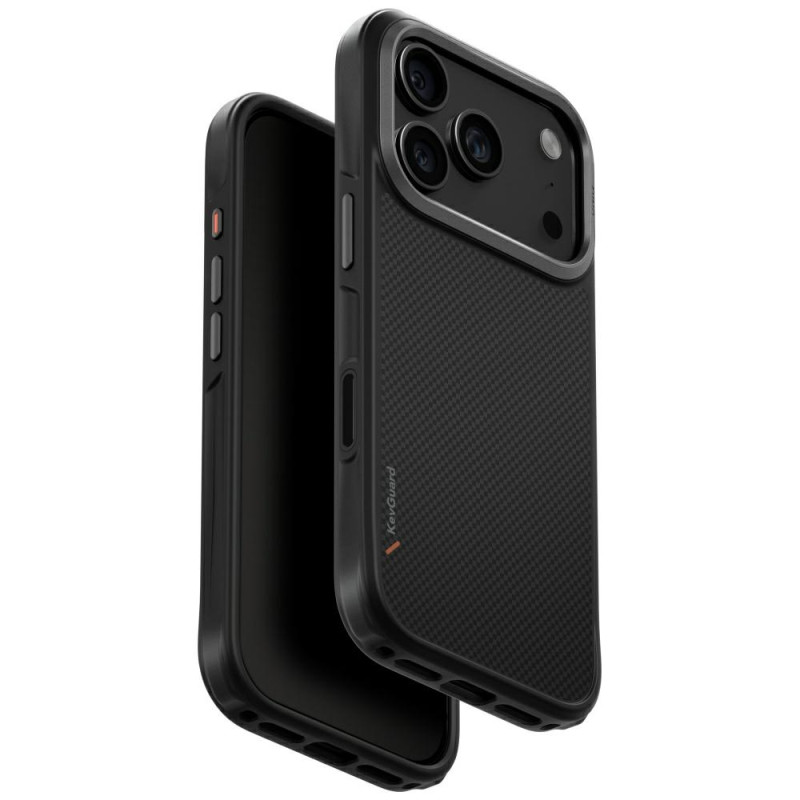 Pouzdro UNIQ KEVA Magclick Charging Case pro iPhone 17 Pro - černé