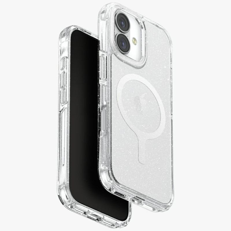 Kryt UNIQ Uniq LifePro Xtreme Magclick pro iPhone 17 - transparent-glitter