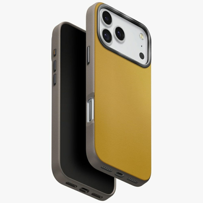 Kryt UNIQ pro iPhone 17 Pro Max - žlutá/šedá